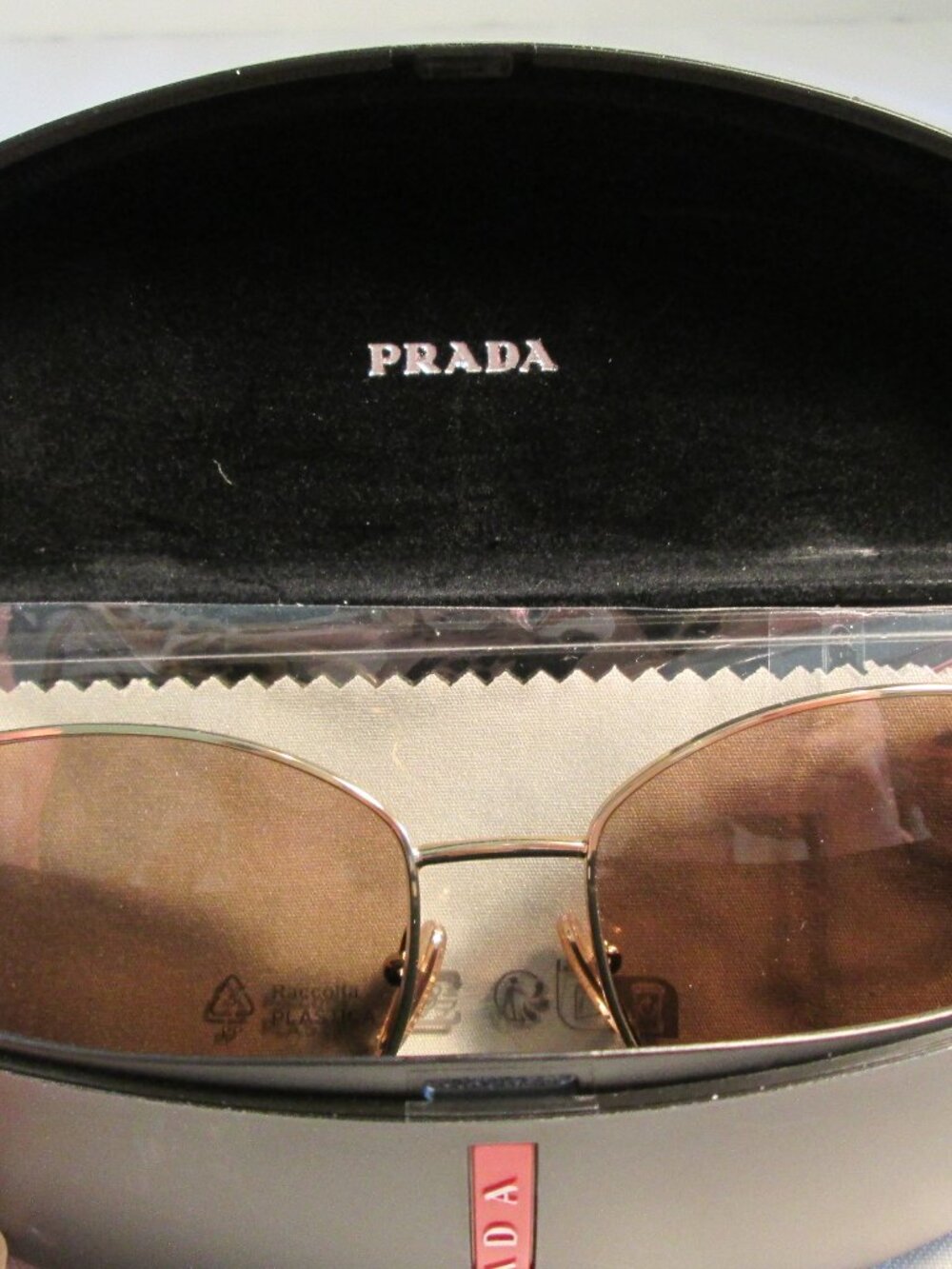 Prada SPR 57Y Sunglasses – Pale Gold | NWT - Picture 11 of 12